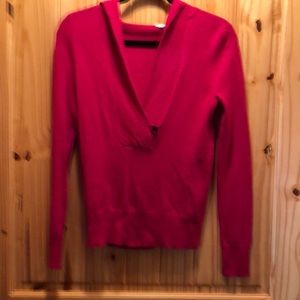 J Crew Hooded Sweater - Pink - Small - $16